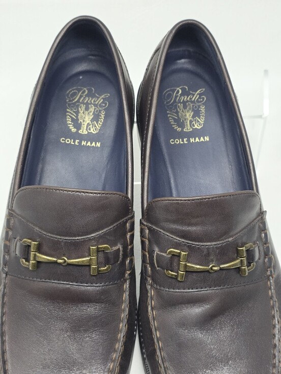 Cole Haan Men\'s Pinch Maine Classics Brown Loafers C27985 Size 13 M Pre-owned main image 4